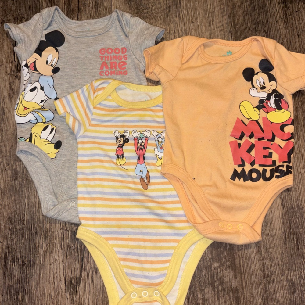Mickey Mouse Baby Onesies